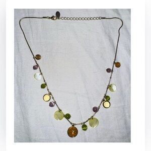Vintage Multicolor Beaded Necklace